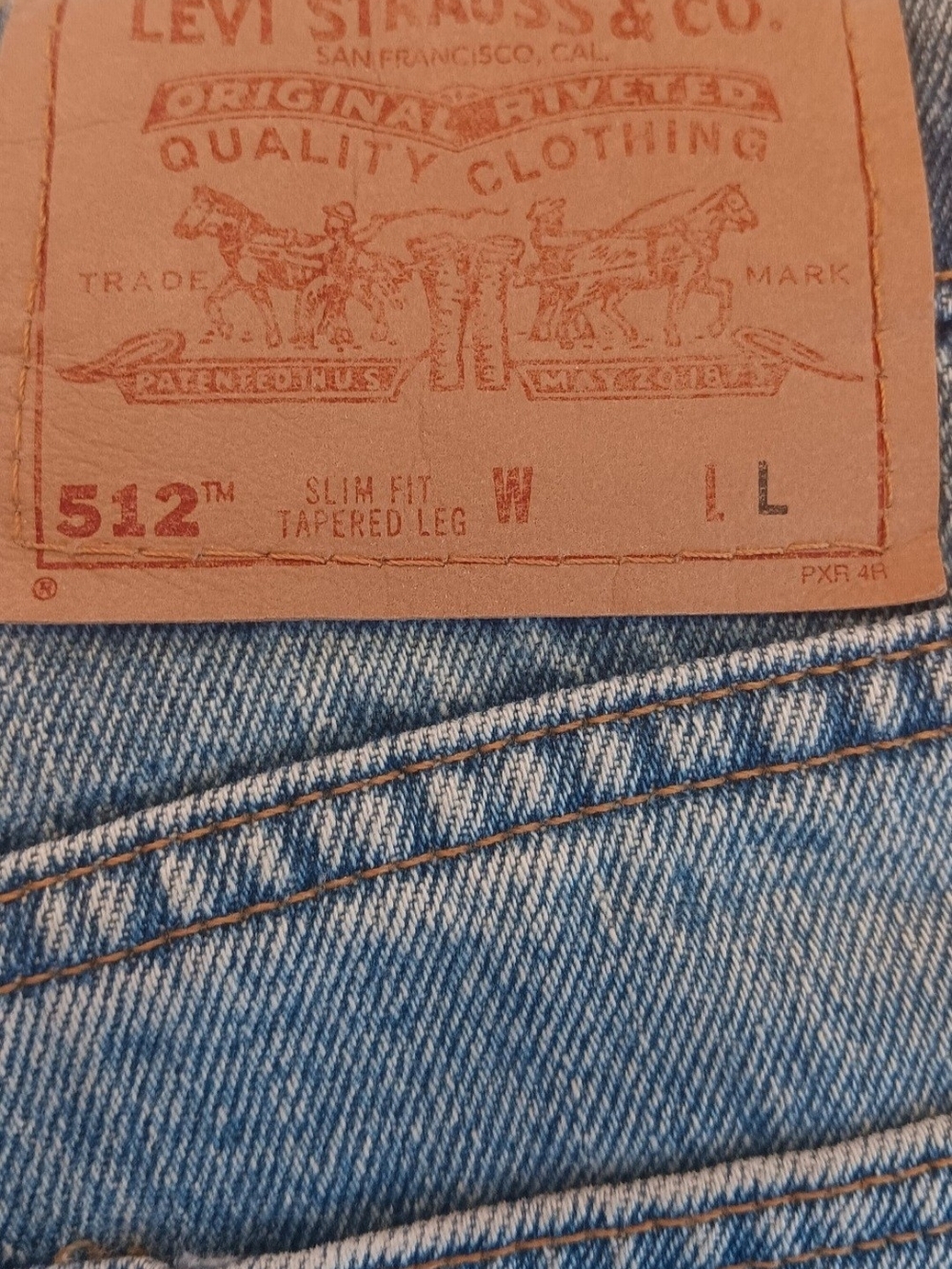 Levi's Slim Fit 512 Jeans in Light Blue Denim
